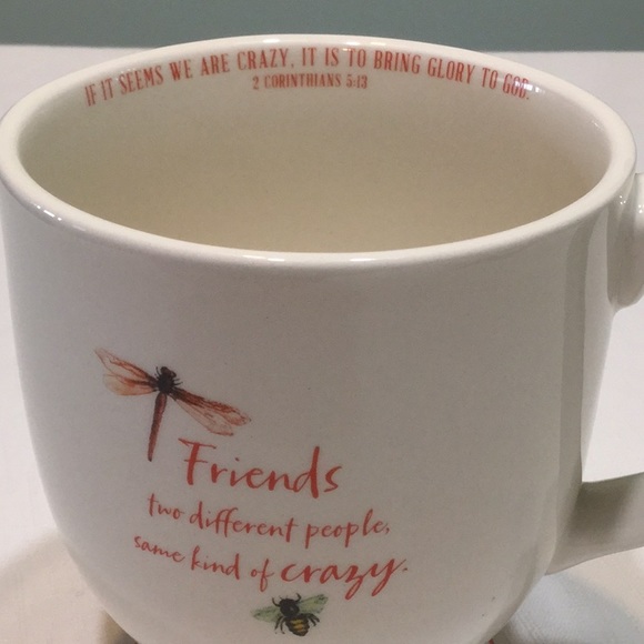 Crazy Friends Pedestal Mug w/Scripture - Picture 2 of 6